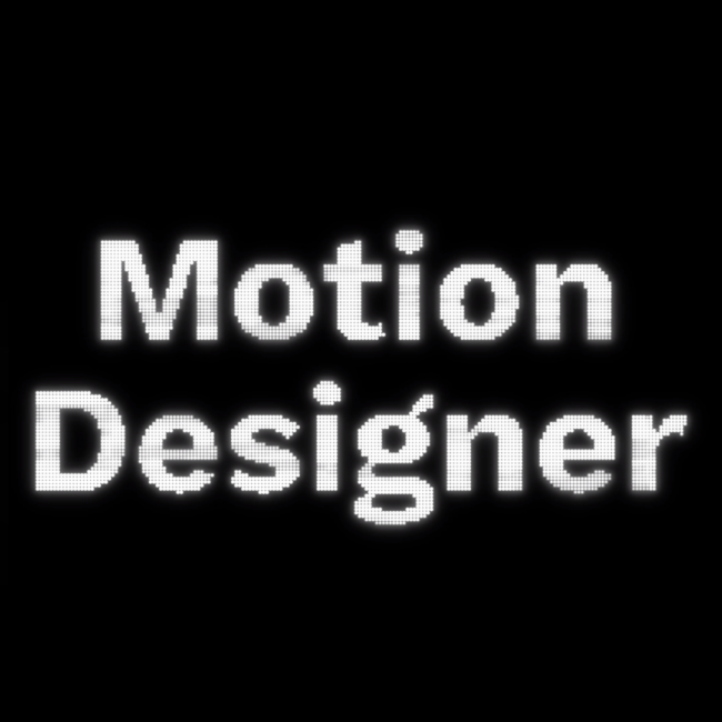 Webdocumentary : Motion Designer